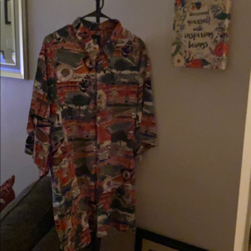 Mens Buccaneers Button Down Shirt